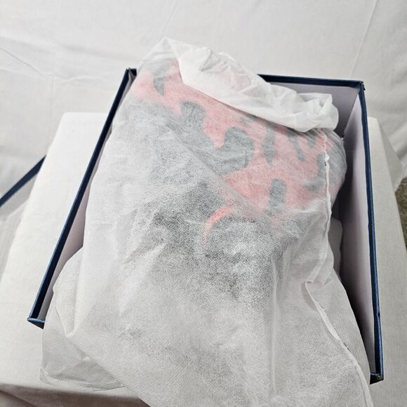 women’s side zipper high heeled Ref Flames printing thick sole boots high Sz6 - Picture 5 of 10